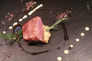 Menü im 3 Sterne Restaurant Bierhäusle
